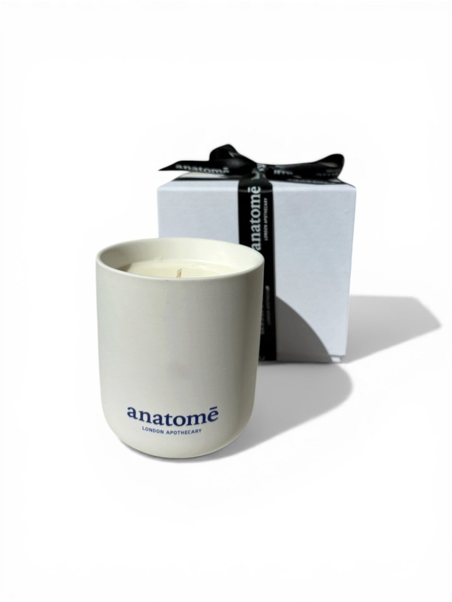 Sleep Candle 01 - Botanical Blend of Frankincense, Chamomile & Amber Woods - anatomē