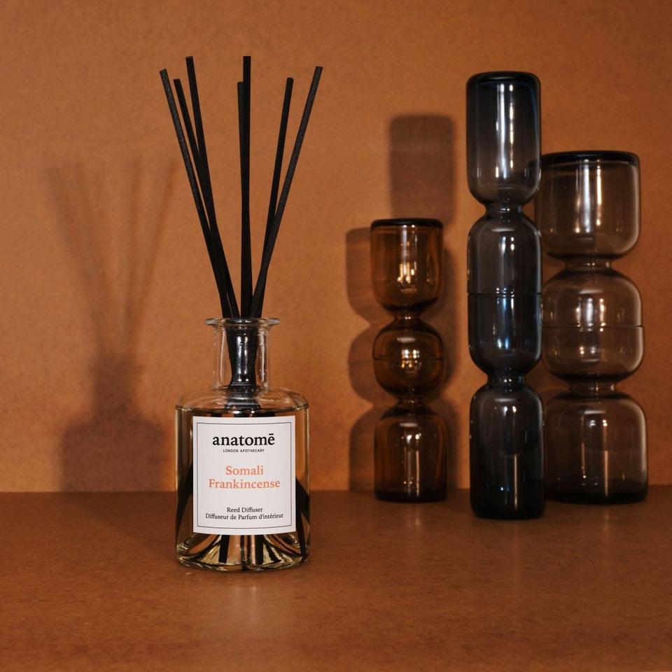Somali Frankincense Essential Oil Reed Diffuser - anatomē