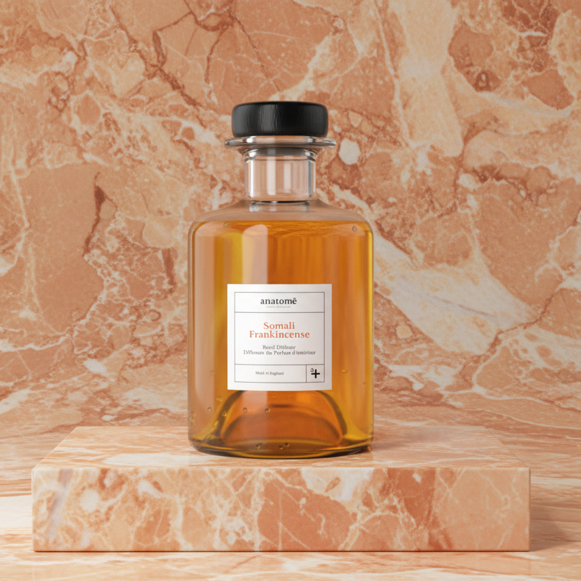 Somali Frankincense Essential Oil Reed Diffuser - anatomē