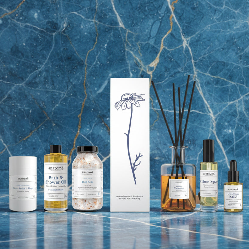 The Recovery + Sleep Gift Hamper - Roman Chamomile Scent - anatomē