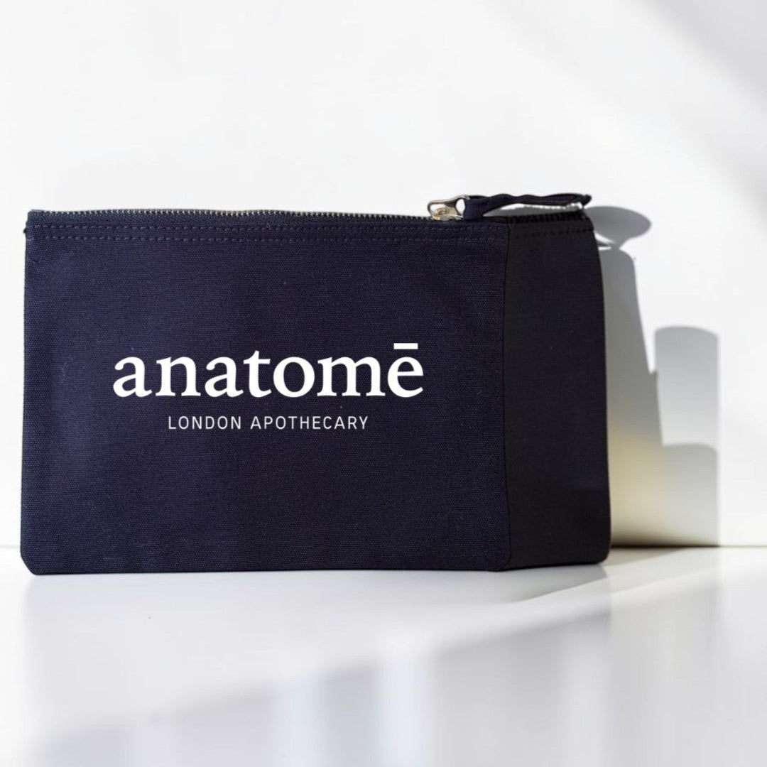 The Little Travel Skincare Set: with anatome travel wallet