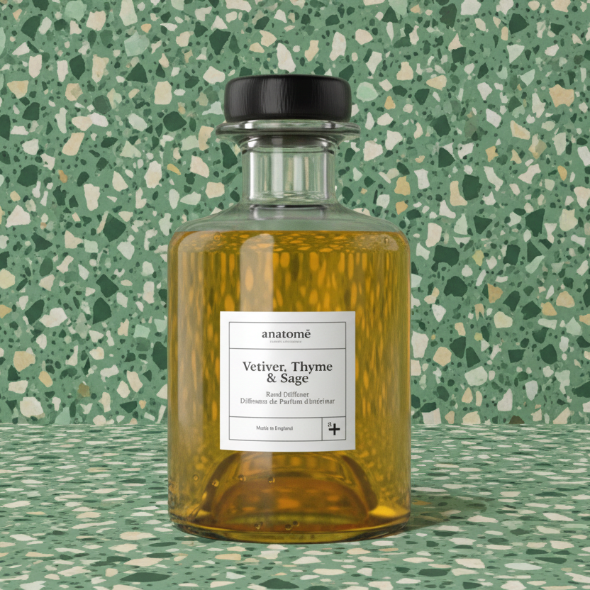 Vetiver, Thyme & Sage Oil Room Diffuser - anatomē