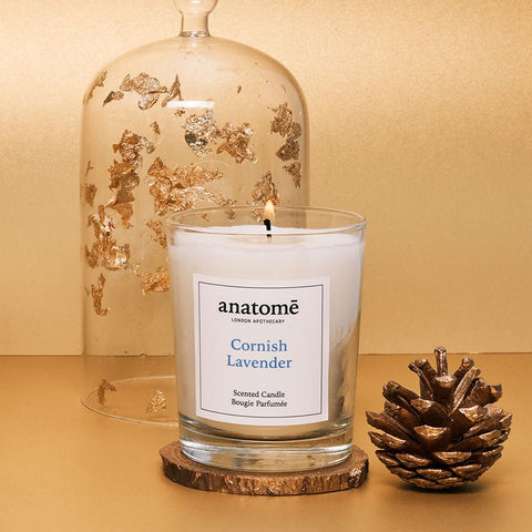 Cornish Lavender Scented Candle - anatomē