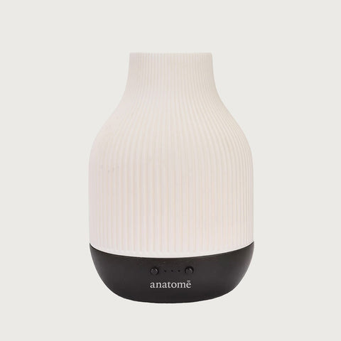 Essential Oil Electric Ceramic Diffuser & Night Lamp - Black - anatomē