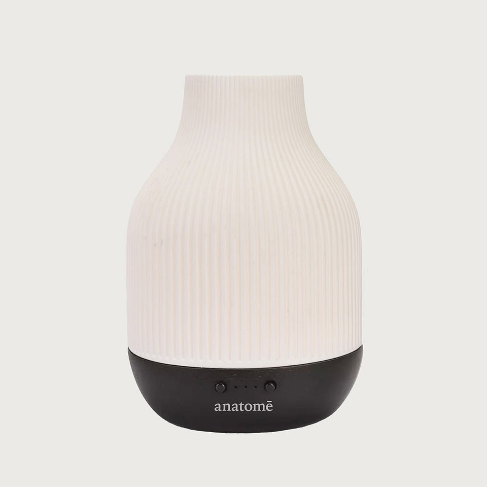 Essential Oil Electric Ceramic Diffuser & Night Lamp - Black - anatomē