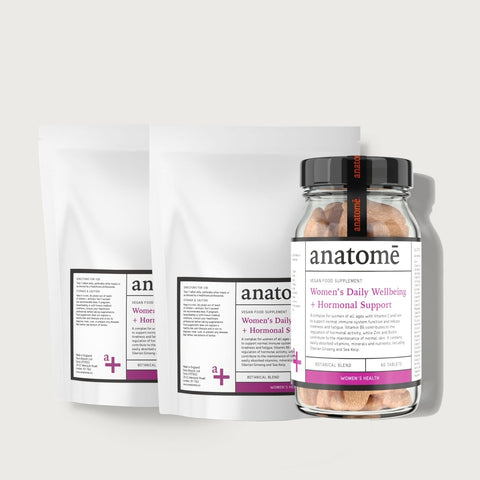 Natural Hormone Supplement For Daily Support - 3 Months Supply - anatomē