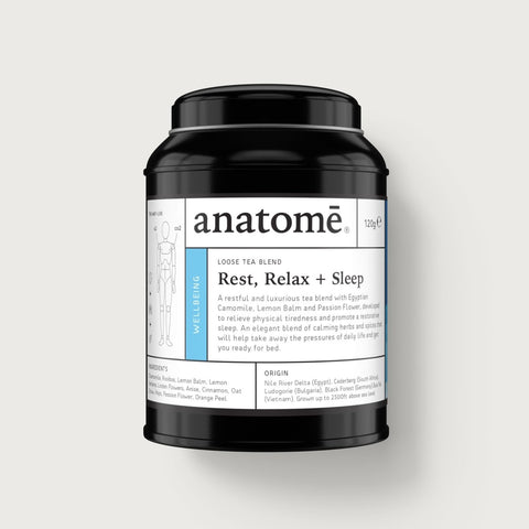 Rest, Relax + Sleep Loose Tea Blend - anatomē